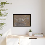Quan Yin Metallic Canvas (Framed)