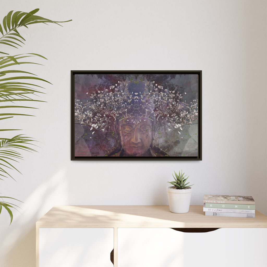 Quan Yin in Magnolia Matte Canvas (Framed)
