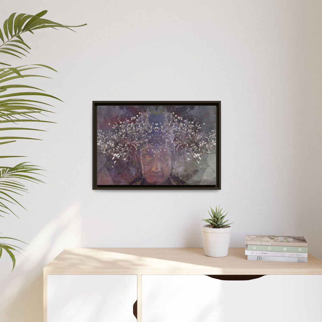 Quan Yin in Magnolia Matte Canvas (Framed)