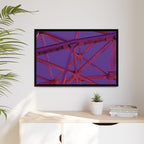 Holy Hot Pink and Horny Matte Canvas (Framed)