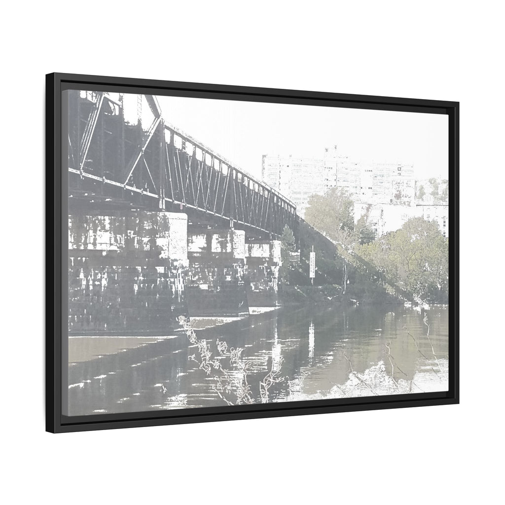 Urban Bridge Canvas (Framed)
