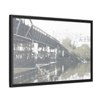 Urban Bridge Canvas (Framed)