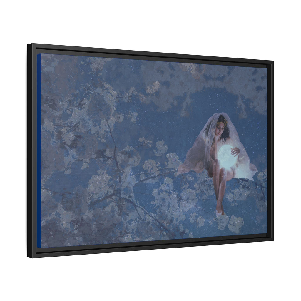 Blue Moon Canvas (Framed)
