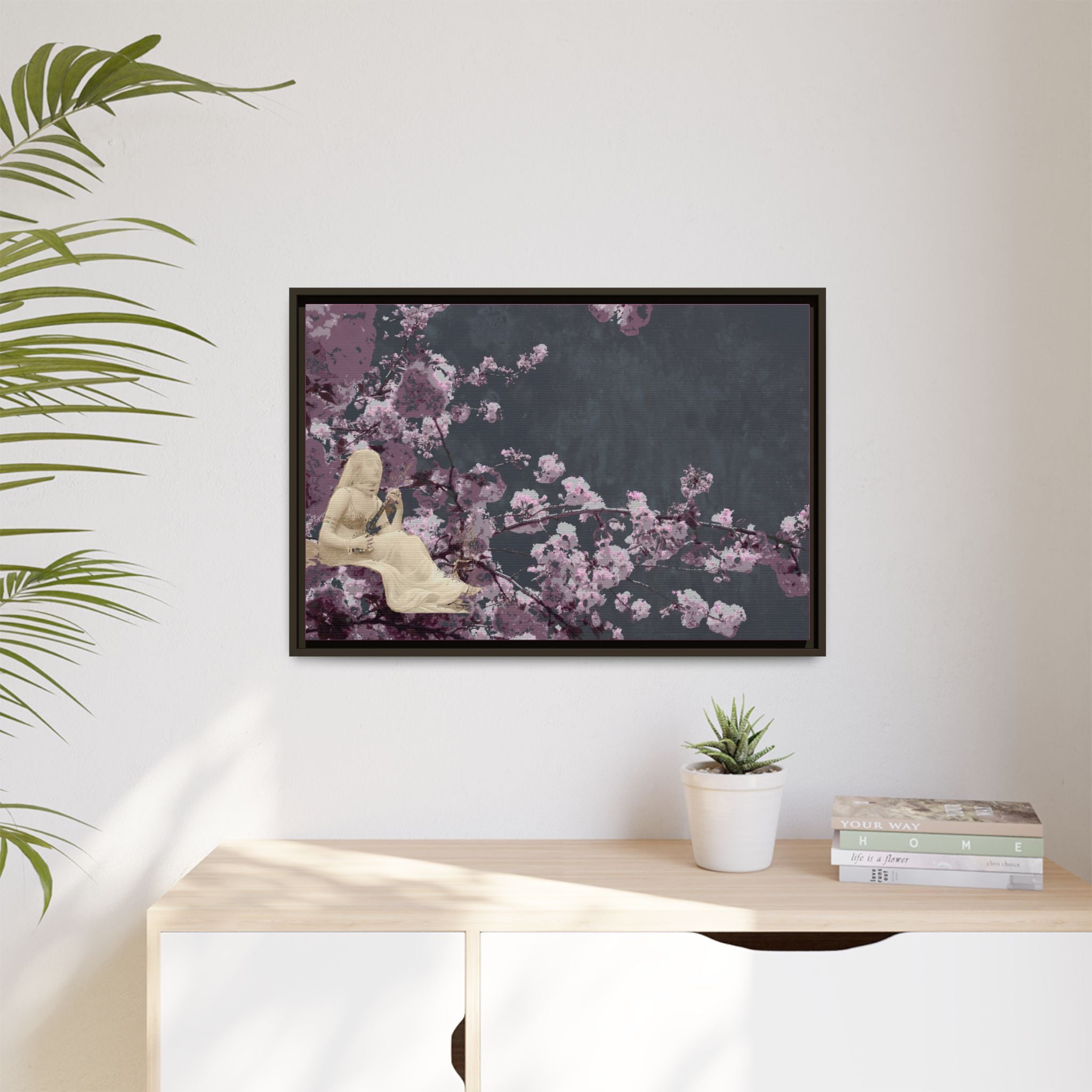 Spring Fairy Matte Canvas (Framed)