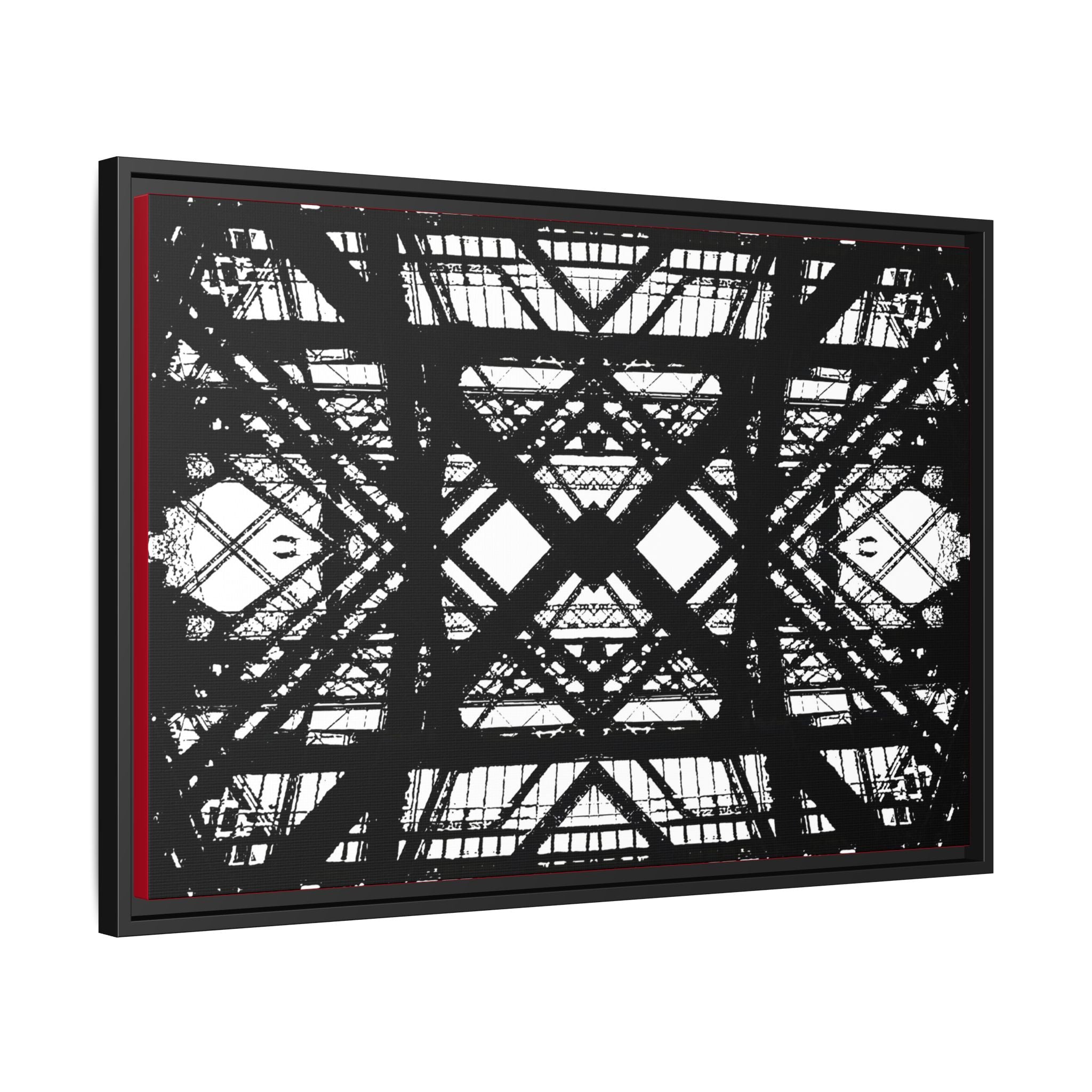 Hot Metal  Matte Canvas (Framed)