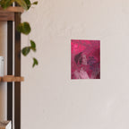 Vibrant Memory Poster – Cosmic Mandala Satin/Matte Art Print