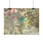 Joy Watercolor Poster — Textured Matte Art Print
