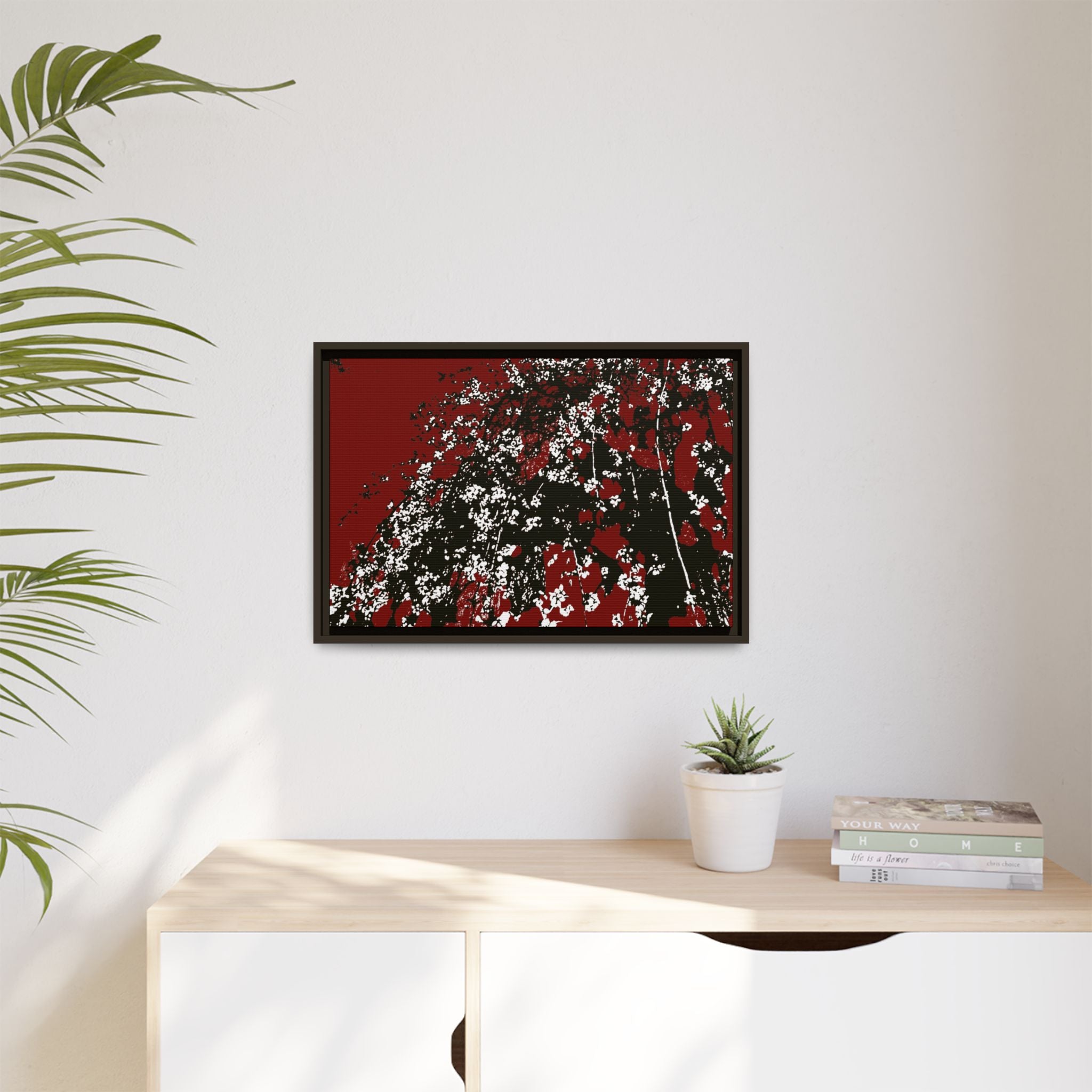 Mad Blossoms Canvas (Framed)