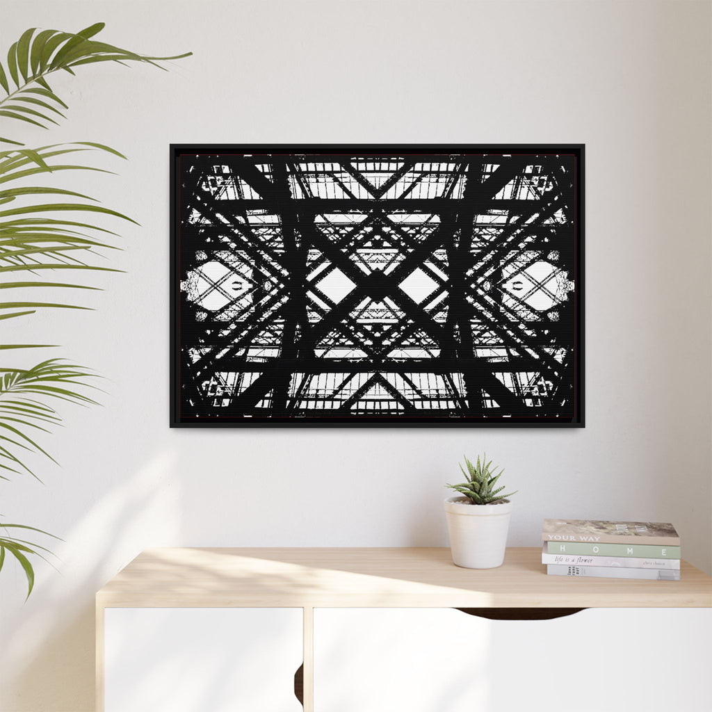 Hot Metal  Matte Canvas (Framed)