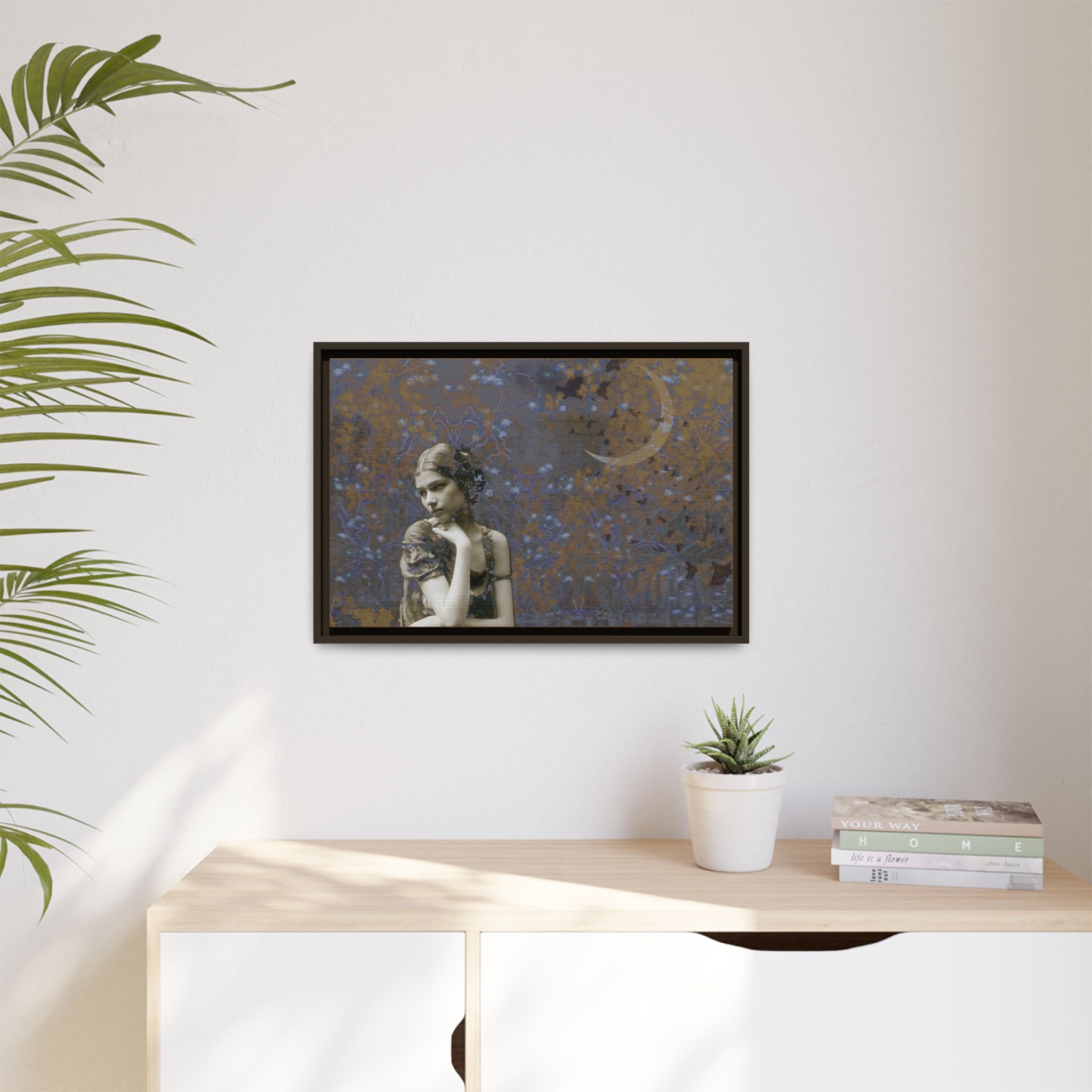 Pensive Canvas (Framed)
