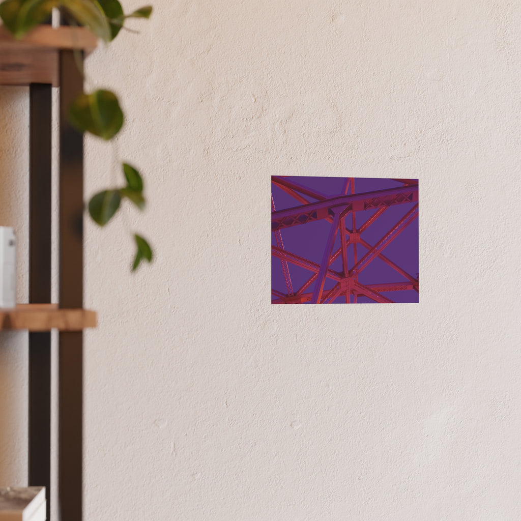 Holy Hot Pink and Horny Poster – Cosmic Mandala Satin/Matte Art Print