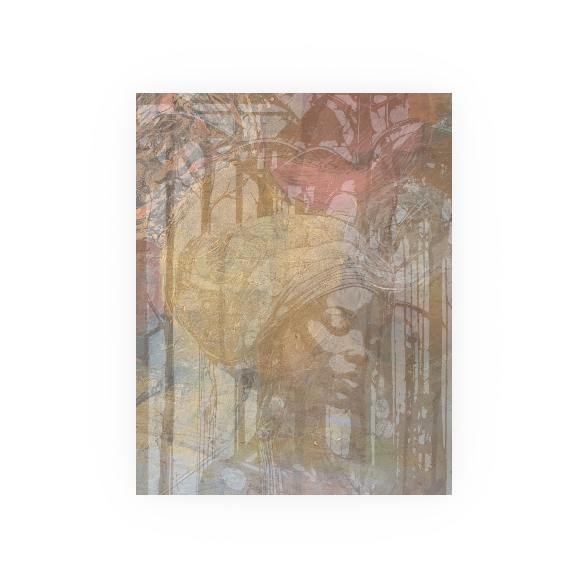 Prayer Walk Poster – Cosmic Mandala Satin/Matte Art Print