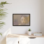 Reading the Leaves Matte Canvas (Framed)