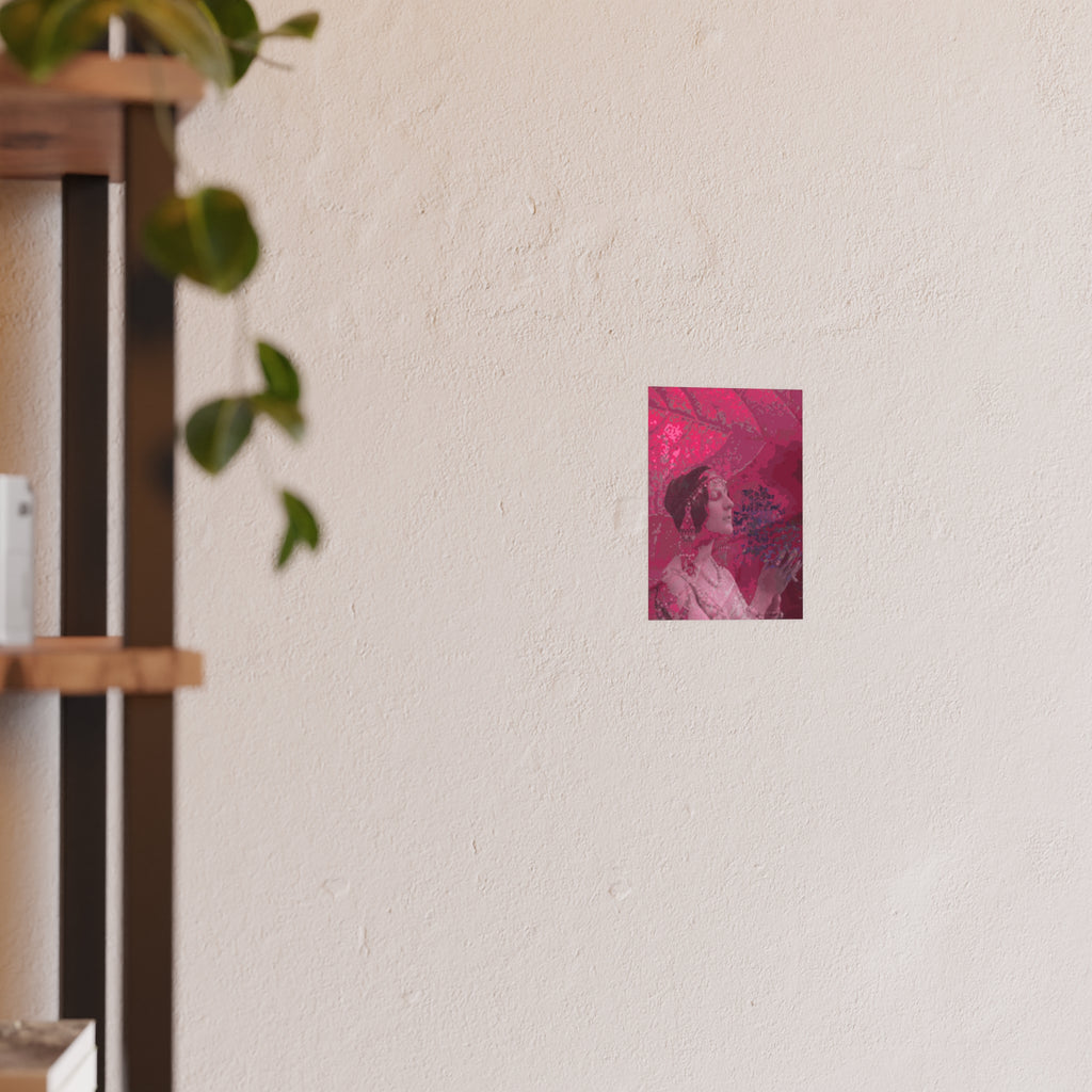 Vibrant Memory Poster – Cosmic Mandala Satin/Matte Art Print