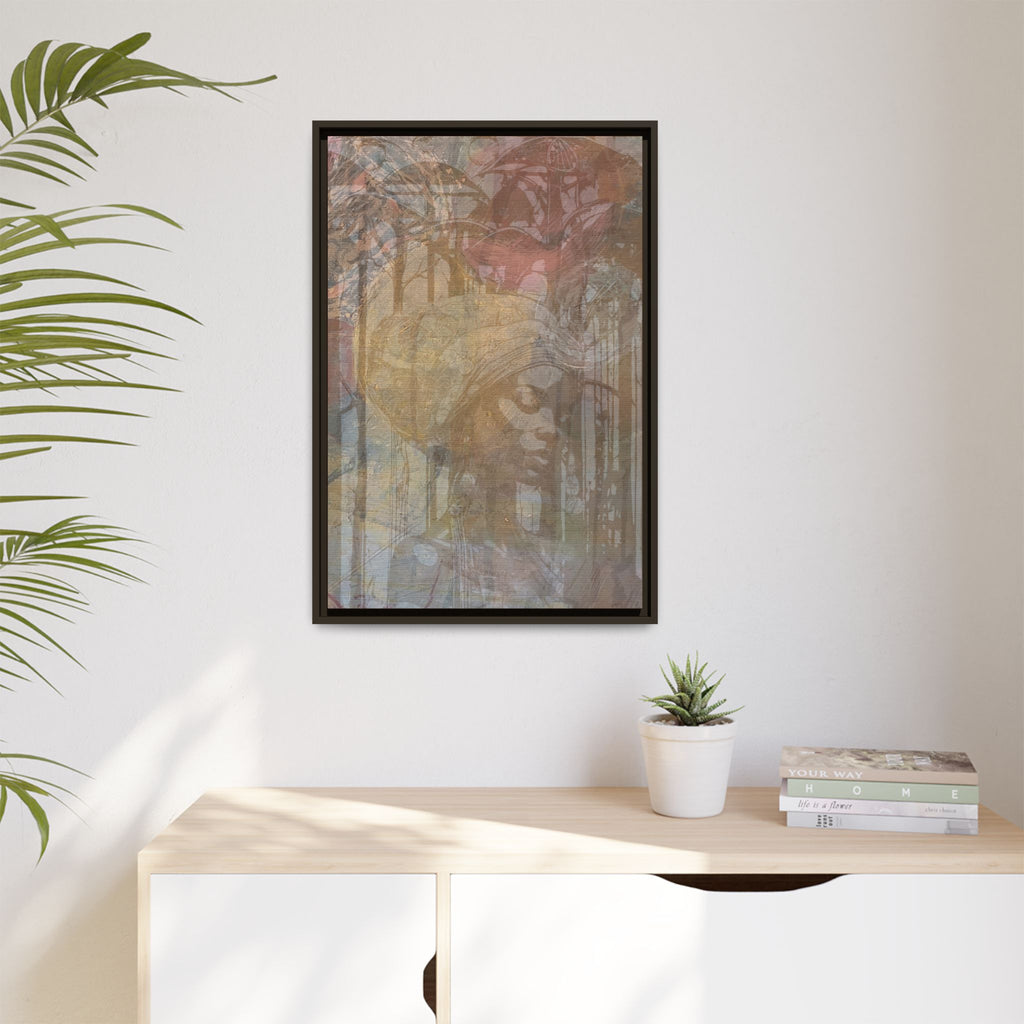 Prayer Walk Matte Canvas (Framed)