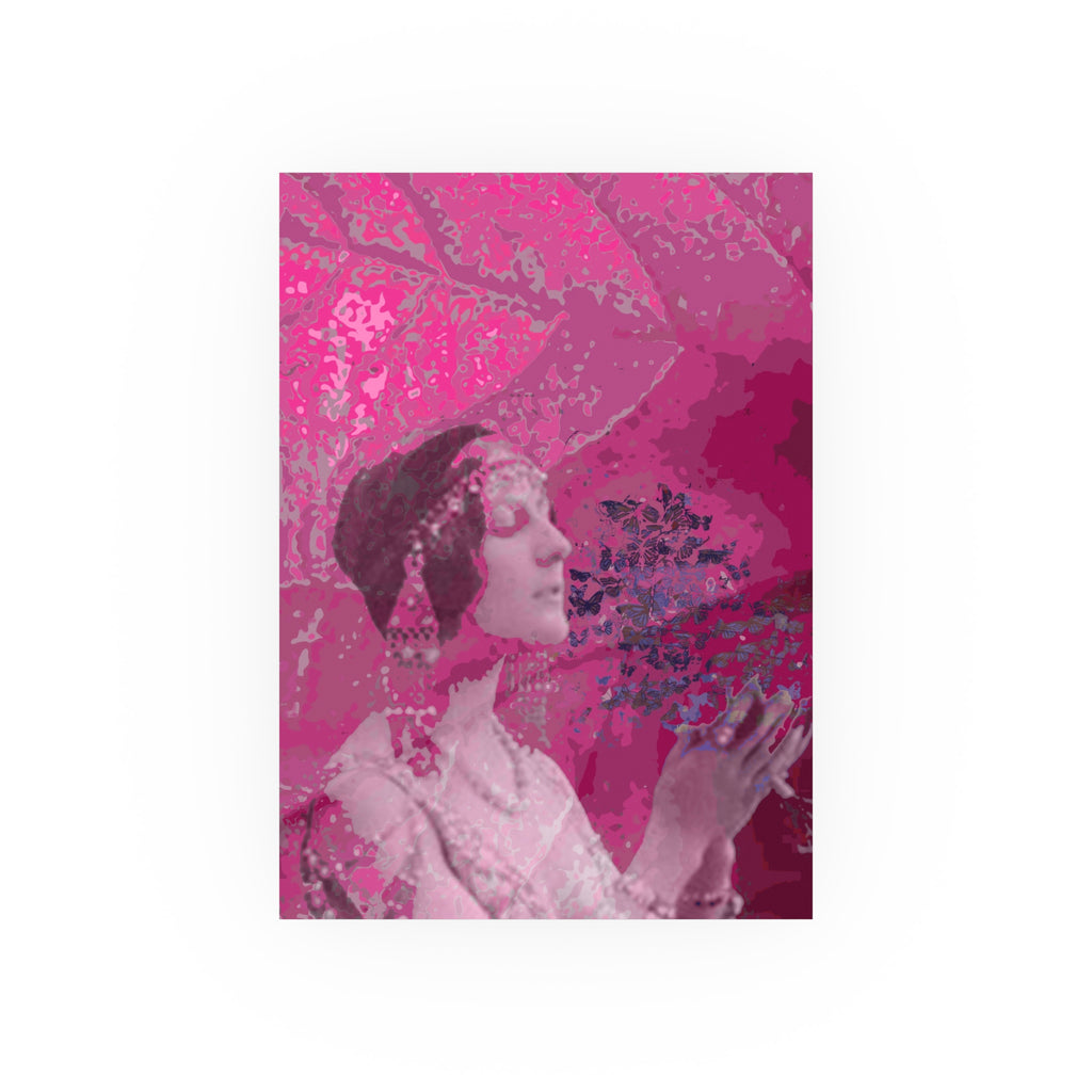 Vibrant Memory Poster – Cosmic Mandala Satin/Matte Art Print