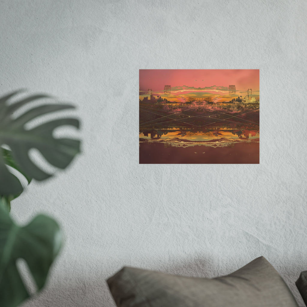 I Stayed Up All Night And All I Got Was This Glorious Sunrise Satin/Matte Print