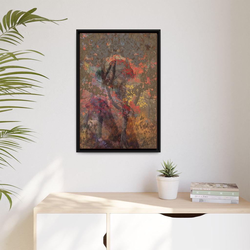 Forest Bathing Matte Canvas (Framed)