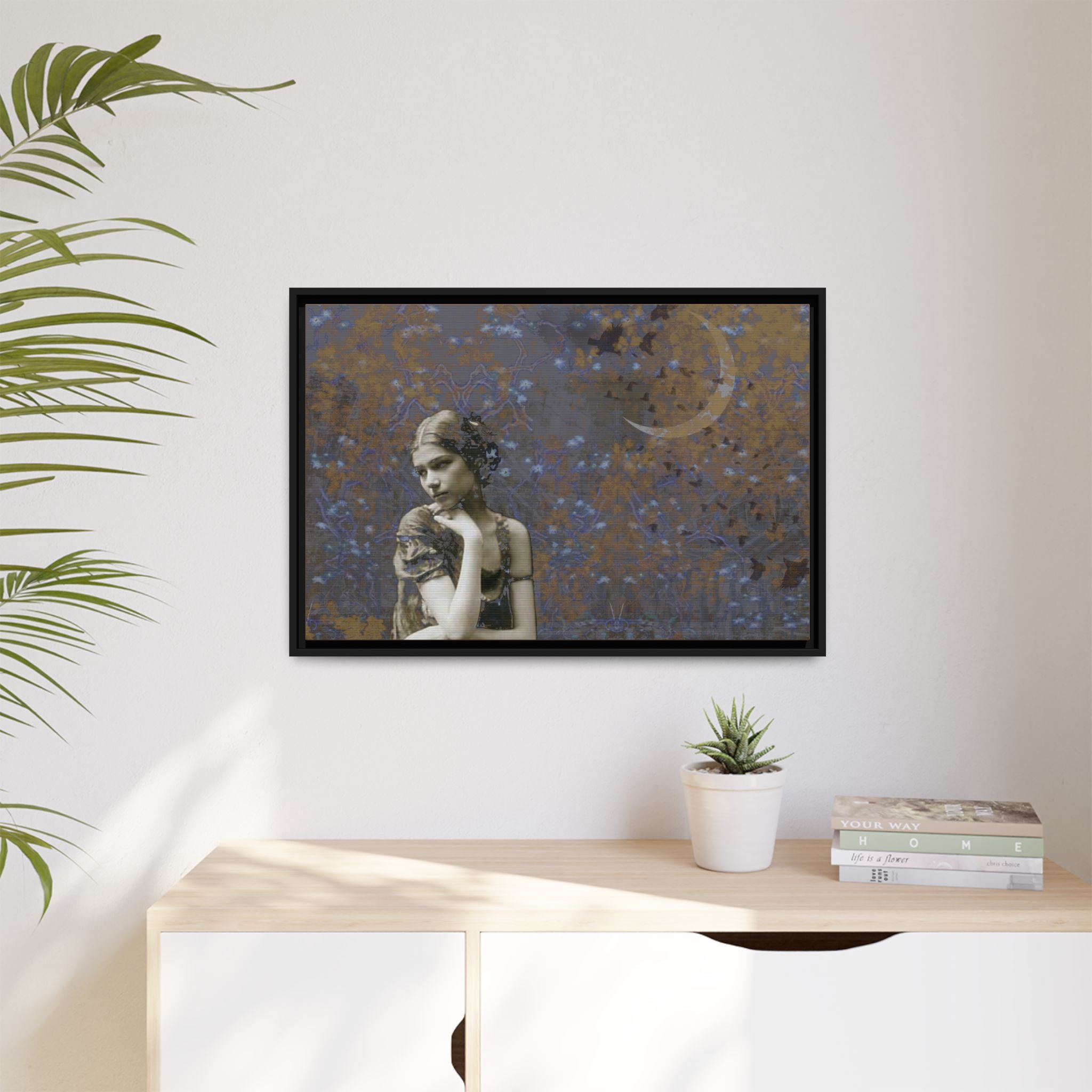Pensive Canvas (Framed)