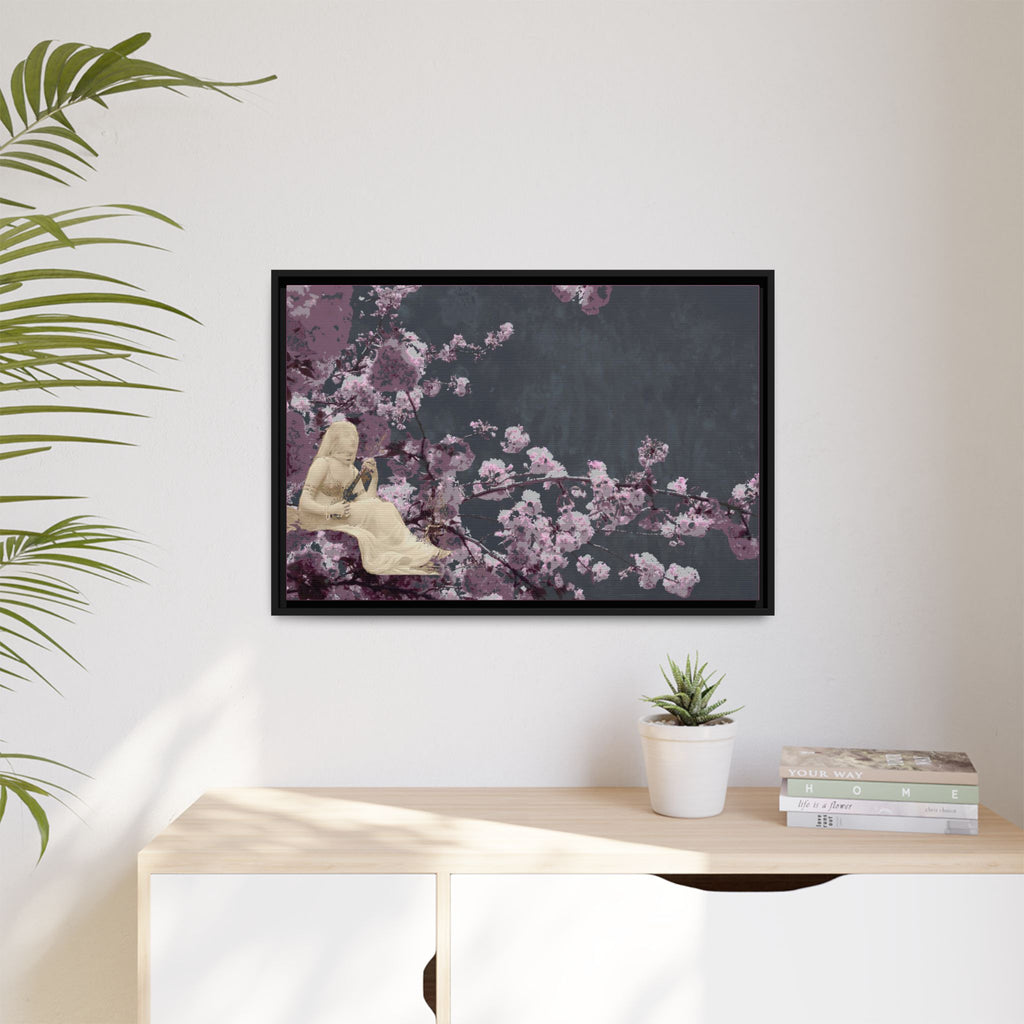 Spring Fairy Matte Canvas (Framed)