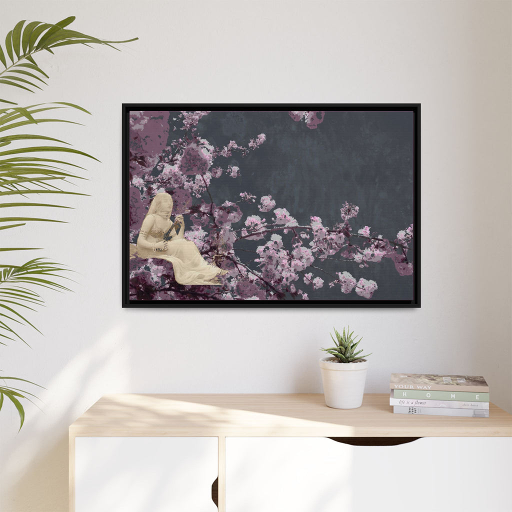 Spring Fairy Matte Canvas (Framed)