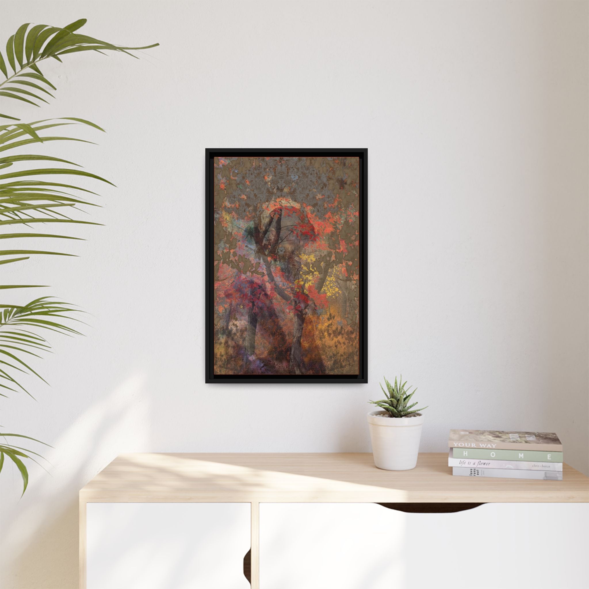 Forest Bathing Matte Canvas (Framed)