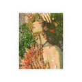 Green City Goddess Poster – Cosmic Mandala Satin/Matte Art Print