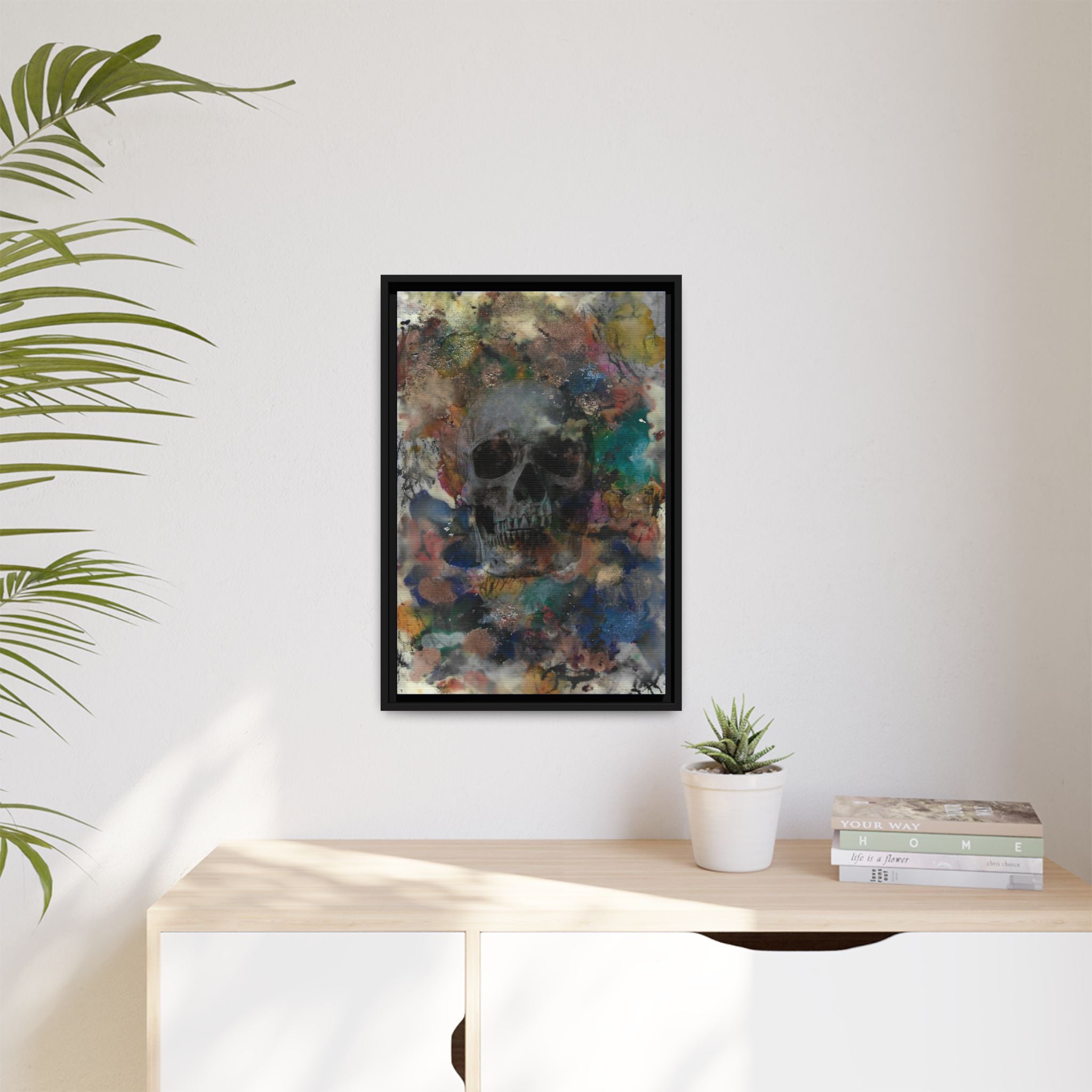 Memento Mori Matte Canvas (Framed)