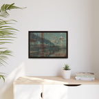 Urban River Rust Matte Canvas (Framed)