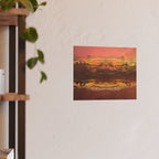 I Stayed Up All Night And All I Got Was This Glorious Sunrise Satin/Matte Print
