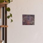 Quan Yin in Magnolia Poster – Cosmic Mandala Satin/Matte Art Print