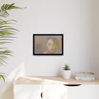 Reading the Leaves Matte Canvas (Framed)