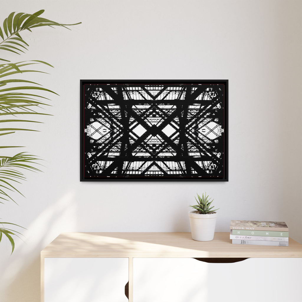 Hot Metal  Matte Canvas (Framed)