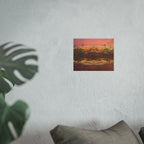 I Stayed Up All Night And All I Got Was This Glorious Sunrise Satin/Matte Print