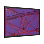 Holy Hot Pink and Horny Matte Canvas (Framed)