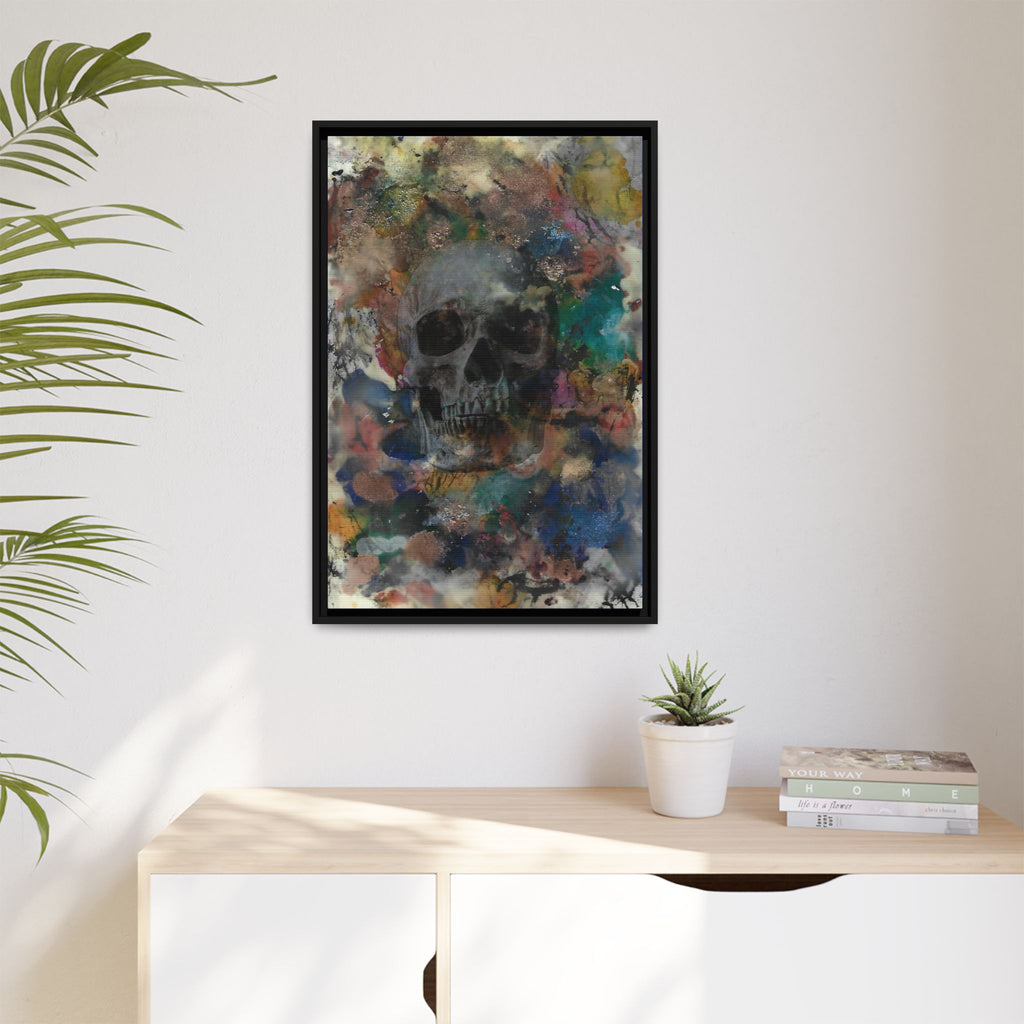 Memento Mori Matte Canvas (Framed)