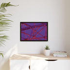 Holy Hot Pink and Horny Matte Canvas (Framed)