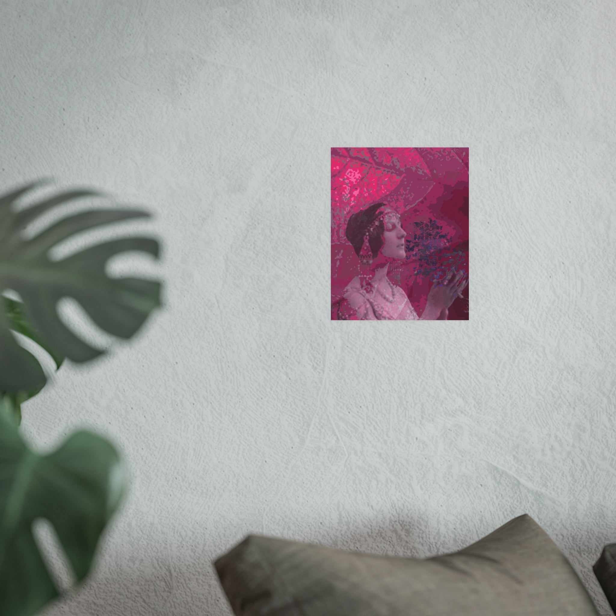 Vibrant Memory Poster – Cosmic Mandala Satin/Matte Art Print