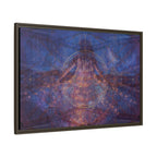Midnight Sun Matte Canvas (Framed)