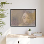 Reading the Leaves Matte Canvas (Framed)