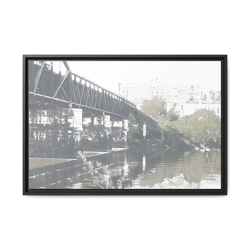 Urban Bridge Canvas (Framed)