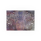 Quan Yin in Magnolia Poster – Cosmic Mandala Satin/Matte Art Print