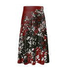 Mad Blossoms Midi Skirt