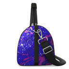 Electric Blue Leaf Duffle bag