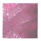 Pink Leaf Scarf Wrap or Shawl