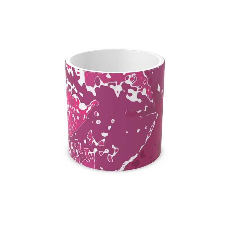 Pink Leaf Plant Pot