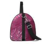 Pink Leaf Duffle bag