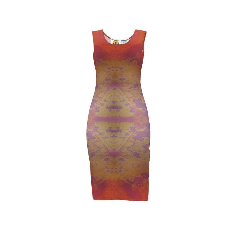 Neon Shade Bodycon Dress