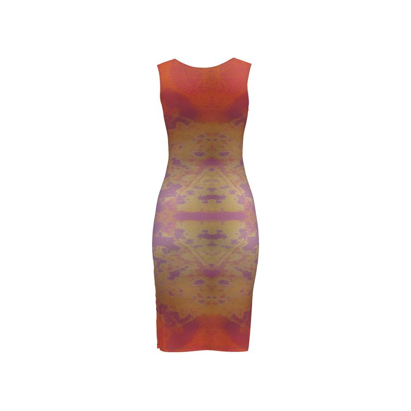Neon Shade Bodycon Dress
