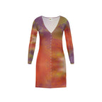 Neon Shade Ladies Cardigan LONG